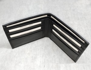Leather Short Bi Fold <b>Wallets</b> Durable Lightweight <b>Slim</b> Card Cash Holders <b>Men</b> Purses Custom Drop shipping Factory Direct Low Cost - Product Image 3