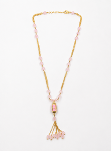 Collar Personalizado con Baño de Rodio, Colgante de Perla en Forma de Cápsula, Cadena con Borla de Perlas de Agua Dulce, Joyería Fina de Herencia, Regalo para Mujer - Product Image 2