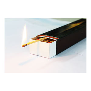 Barbeque Safety <b>Matches</b> Custom Printing 110x65x20mm 50 <b>Sticks</b> Durable Strong Ignition Long Burn for Grill Outdoor Cooking Use - Product Image 3