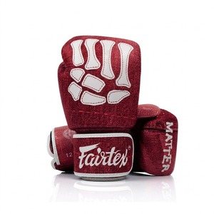 Guantes de Boxeo de Cuero Genuino Premium con Cierre de Velcro y Cordones, Protección UV, para Sparring y Sacos de Boxeo - Product Image 4