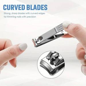 12Pcs Stainless Steel <b>Nail</b> Clippers for Women Men-Curved Blade Sharp Tip <b>Nail</b> <b>Tool</b> Set for Fingernails Toenails & Thick <b>Nails</b> - Product Image 5
