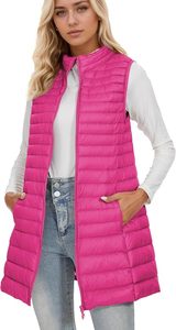<b>Women's</b> Lightweight Breathable Insulated Puffer Vest OEM Manufacturer Custom Logo <b>Sleeveless</b> Quilted <b>Jacket</b> Stand Collar Casual - Product Image 2
