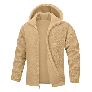 Sudadera con Capucha de Forro Polar Sherpa Personalizada para Hombre y Mujer, Suave, Cálida, de Felpa, con Cremallera, para Invierno, Informal, para Actividades al Aire Libre, Proveedores de Ropa de Moda - Product Image 2