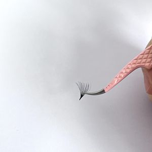 Pinces à cils en acier inoxydable à pointe lisse, pinces à cils à 45, 60, 90 degrés pour extensions de cils, ensemble de pinces, fournisseur en gros - Product Image 3