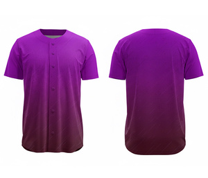 Proveedor Mayorista de Camisetas de Béisbol Sublimadas de Primera Calidad con Logotipo y Números Personalizados |   Béisbol de Poliéster Transpirable - Product Image 6