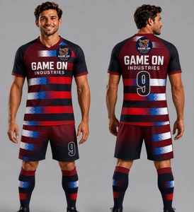 Uniforme Deportivo CATCH FIELD Teal Black Club Soccer, Transpirable, de Secado Rápido, Ecológico, 100% Poliéster, Conjunto Completo - Product Image 1