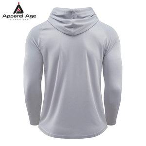 บริการ OEM ขายส่ง เสื้อฮู้ดออกกำลังกายผู้ชาย ดีไซน์สวย น้ำหนักเบา ระบายอากาศได้ดี ผลิตโดย APPAREL AGE INTERNATIONAL - Product Image 2