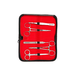 Instruments de suture chirurgicale professionnels, kit de suture de premier choix, mannequin pour la formation des étudiants en médecine, ensemble en acier inoxydable réutilisable - Product Image 3