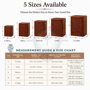 Artisans Crafted Premium Rosewood Square Simple Decorative Hand Carved Cremation <b>Urns</b> | Carved Precision | Loved - Product Image 5