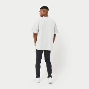 เสื้อยืดคอตตอน 100% ทรงโอเวอร์ไซส์ เนื้อผ้าหนา สำหรับผู้ชาย รับผลิตตามแบบ OEM ODM บริการพิมพ์ลายดิจิทัล - Product Image 3