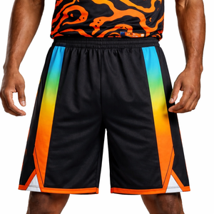 Ensemble de maillot et short de basketball de haute qualité, tissu anti-transpiration à séchage rapide, logo d'équipe personnalisé, nom, numéro, fourniture en gros OEM - Product Image 4