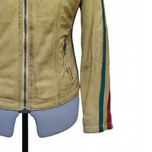 Chaquetas de Cuero para Hombre, Estilo Popular de Otoño, Chaqueta de Cuero para Hombre al por Mayor, Chaquetas de Cuero PU con Cierre Modernas y Elegantes para Hombre - Product Image 6