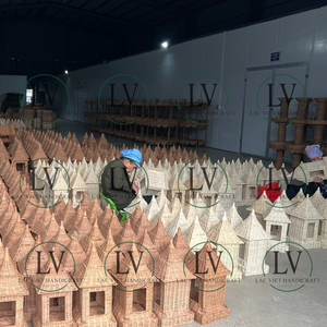 High Quality Rattan <b>Vase</b> <b>Set</b> Various Sizes Shapes Natural Wicker Flower <b>Vase</b> for Living Room Decoration From Vietnam - Product Image 6