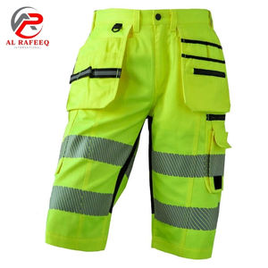 Pantalones Cortos de Trabajo de Alta Visibilidad para Hombre, Calidad Premium, Estilo Personalizado, Poliéster, Venta al Por Mayor - Product Image 4