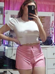 Factory Direct Custom Women Latex <b>Leather</b> <b>Bodysuit</b> and Mini Skirt Set Tight Fit PU <b>Leather</b> Clubwear Nightwear Party Outfit - Product Image 5