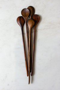 Leaf Wooden Spoon Hand Organic Kitchen Utensils by barkah <b>star</b> - Product Image 5