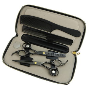 Kit de coiffeur professionnel, accessoires de barbier, lame tranchante, poignée droite, taille moyenne, kit de barbier pour usage en salon - Product Image 1
