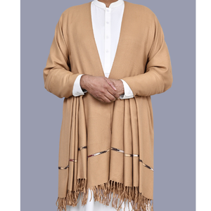 Men Lightweight <b>Wool</b> <b>Shawl</b> Cozy Winter Wrap for Travel and Casual Wear - Product Image 4