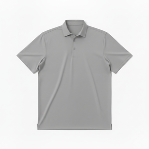 Premium Men's Polo Shirt Custom Logo Short Sleeve Breathable Cotton <b>Blend</b> Polo for Business Casual Golf Uniform Shirt - Product Image 2
