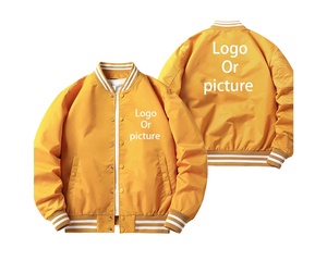 Custom University Versity Bomber Versity Jacket Canvas Waterproof Hooded Men College Jacket Bomber <b>Coat</b> With Logo Printing Front - Product Image 2