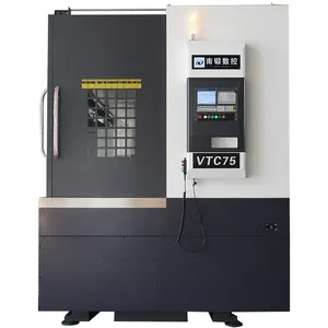Nadun Vtc75 Verticale Cnc Draaibank Machine Voor Verwerking Remtrommel