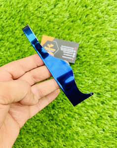 Saaqaans Enterprises Curved Stainless Steel <b>Razor</b> <b>Blade</b> Barbershop Use Lightweight Metal Single Edge Replacement <b>Blade</b> Blue High - Product Image 1