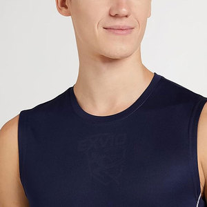 T-shirts sans manches respirants à séchage rapide, vente en gros à bas prix, vêtements de sport sans manches pour hommes - Product Image 4