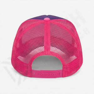 Custom Logo Mesh <b>Back</b> Trucker Cap Adjustable Baseball Hat Outdoor Sports Trucker Cap For Outdoor Usage Wholesale Fashion Hat - Product Image 2