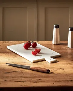 Tabla de Cortar de Mármol con Superficie Segura para Alimentos, Diferentes Diseños, Higiénica y Duradera, para Preparación en la Cocina - Product Image 4
