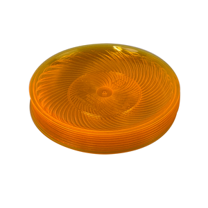 Teal Plastic Round <b>Tray</b> PP Material Household Use 190mm Diameter Stackable Design - Product Image 2
