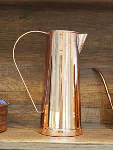 เหยือกน้ำทองแดงแท้ Hs Husnain Crafts ขนาด 1.0 ลิตร เป็นมิตรกับสิ่งแวดล้อม ดีต่อสุขภาพ ดีไซน์ทันสมัย เรียบง่าย รับสกรีนโลโก้ สำหรับงานแต่งงาน - Product Image 2