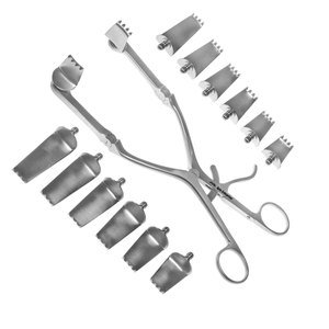 Retractor Cervical Spine Caspar, Juego Completo, Marco Articulado Manual de Acero, Sistema de Instrumentos Quirúrgicos para Procedimientos de Columna Cervical - Product Image 1