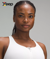 XEEP Soutien-gorge de sport pour femme de haute qualité XC-SB-167, uni, simple, respirant, bretelles réglables, coussinets amovibles, maintien élevé, séchage rapide