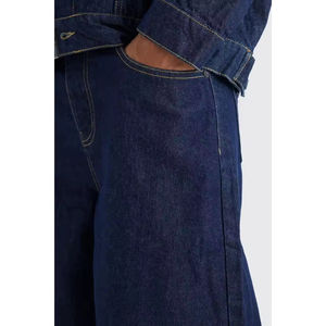 กางเกงยีนส์สีดำทรงแบ็กกี้ฟิตแบบวินเทจ ปี 2026 ล้างสีแบบแอซิดวอช พร้อมกระเป๋าสไตล์ลำลองแบบวินเทจทรงตรง สำหรับผู้ชาย - Product Image 6