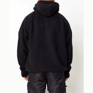 Sweat à capuche Ninja personnalisé haut de gamme pour homme, cagoule polaire respirante avec masque intégré, logo personnalisé, streetwear d'hiver de haute qualité - Product Image 2
