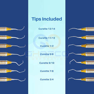 Cureta Quirúrgica de Acero Inoxidable para Uso Dental, Instrumento Médico para Clínica y Hospital - Product Image 6