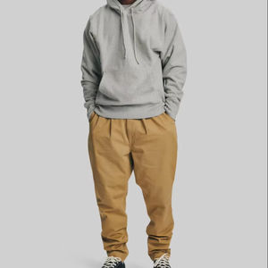 Sudaderas con Capucha para Hombre, 100% Algodón, Manga Larga, Ligeras, Transpirables, Ropa Casual para Invierno, Capucha Alta, 300 Gramos, Servicio OEM - Product Image 1