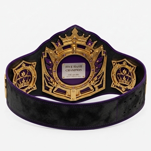 Ceinture de championnat de lutte et de boxe, ceinture de récompense de lutte de qualité supérieure, design de plaque métallique de haute qualité, professionnelle - Product Image 2
