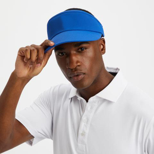 Wholesale Summer Outdoor UV protection <b>Light</b> Visor <b>Hat</b> Simple Breathable Big Head Circumference Printed logo Sports Golf Cap - Product Image 2