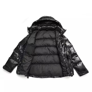 Nueva Chaqueta de Invierno y Primavera para Hombre, Abrigo Casual Cálido y Grueso con Cierre de Cremallera, Estilo Vintage, Corte Regular, Exterior de Nailon Grueso - Product Image 3