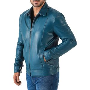 Veste en cuir PU pour homme de haute qualité, coupe moderne, légère, design durable, idéale pour le quotidien et le style urbain - Product Image 2
