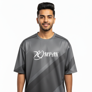 Camiseta Sublimada Oversize para Hombre, Estilo Urbano Casual, Corte Holgado - Product Image 1