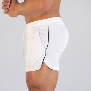 Quick Dry Spandex/Cotton Compression Mesh Liner High Street Solid Running Athletic <b>Gym</b> Sport Men's Workout <b>Shorts</b> - Product Image 2