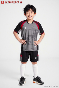Conjunto de Camiseta de Fútbol Personalizada Striker II JP, Impresión por Transferencia de Calor, Secado Rápido, Transpirable, Absorbe la Humedad, 100% Poliéster, Cuello en V, Manga Corta - Product Image 5