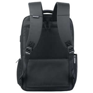 Waterproof Nylon Lining Large Office Unisex Custom Durable Modern Anti-Theft <b>Laptop</b> <b>Backpack</b> Zipper Geometric USB Charging Port - Product Image 5