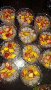 Nata de Coco en Almíbar Disponible al por Mayor - Topping de Gelatina de Coco Crujiente Blanca, Paquete a Granel de 1kg/5kg para Exportación - Product Image 5