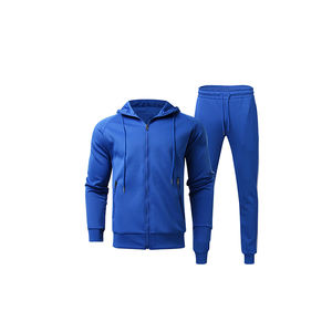 Chándal de terciopelo personalizado de gran venta, conjunto de 2 piezas de algodón con cremallera para mujer, sudadera con capucha y pantalón de chándal de terciopelo para mujer, tallas grandes - Product Image 3