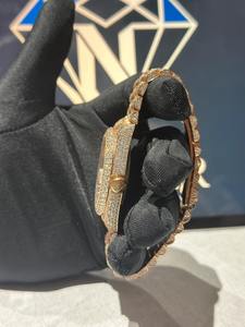 Reloj de Lujo para Hombre, Estilo Hip Hop, con Incrustaciones de Moissanita, Movimiento Automático, Fabricación Personalizada - Product Image 4