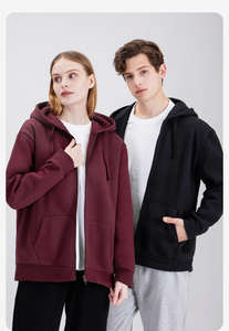 Chaqueta de Felpa 100% Algodón, Personalizada con Logotipo, para Mujer, Ropa de Trabajo, Sin Forro, Corte Holgado, Uniforme de Empresa, Lisa o Bordada - Product Image 2