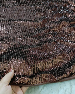 Coding embroidery fabric sequin fabric lace fabric organza fabric for designer abaya kaftan couture wholesale export buyer trade - Product Image 5